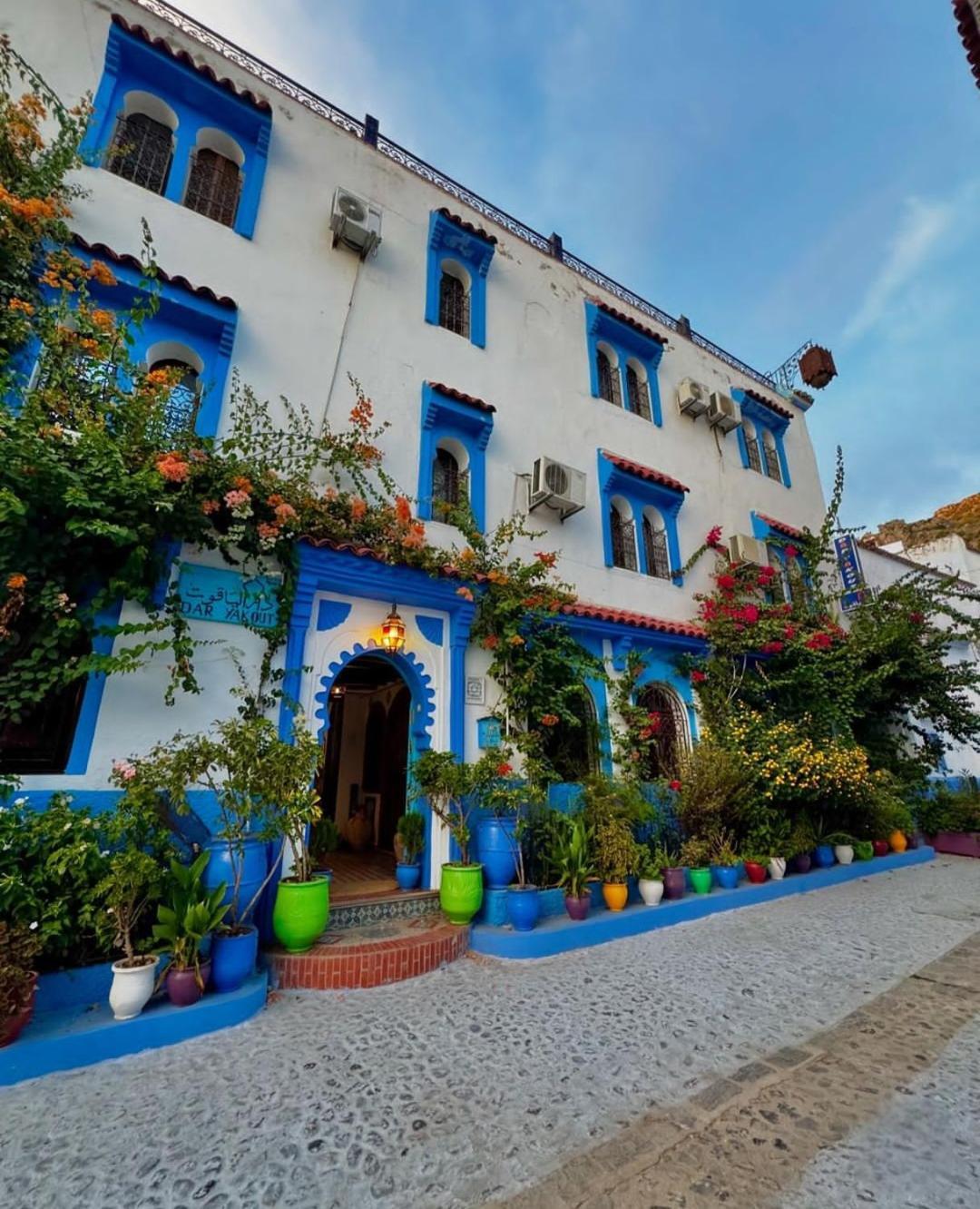 Hotel Dar Yakout Szafszawan Zewnętrze zdjęcie